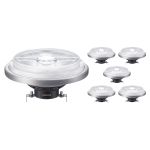 Mehrfachpackung 6x Philips MASTER LED Spot G53 AR111 14.8W 875lm 24D - 927 Extra Warmweiß | Höchste Farbwiedergabe - Dimmbar - Ersatz für 75W