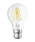 Ledvance Classic Performance LED Glühbirne B22d Birne Fadenlampe Klar 4W 470lm - 827 Extra Warmweiß | Ersatz für 40W