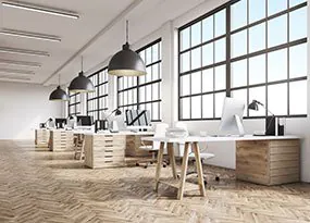 Bürobeleuchtung mit LED